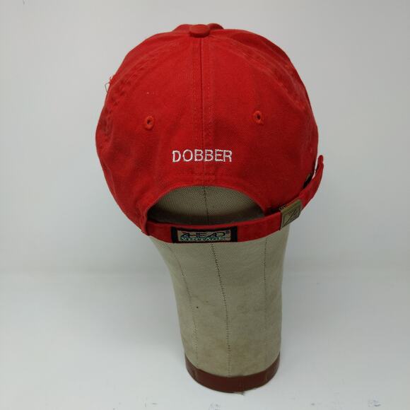 Las Vegas Bear's Best Golf Course Dobber Slideback Hat Embroidered Logo Red - Picture 9 of 13